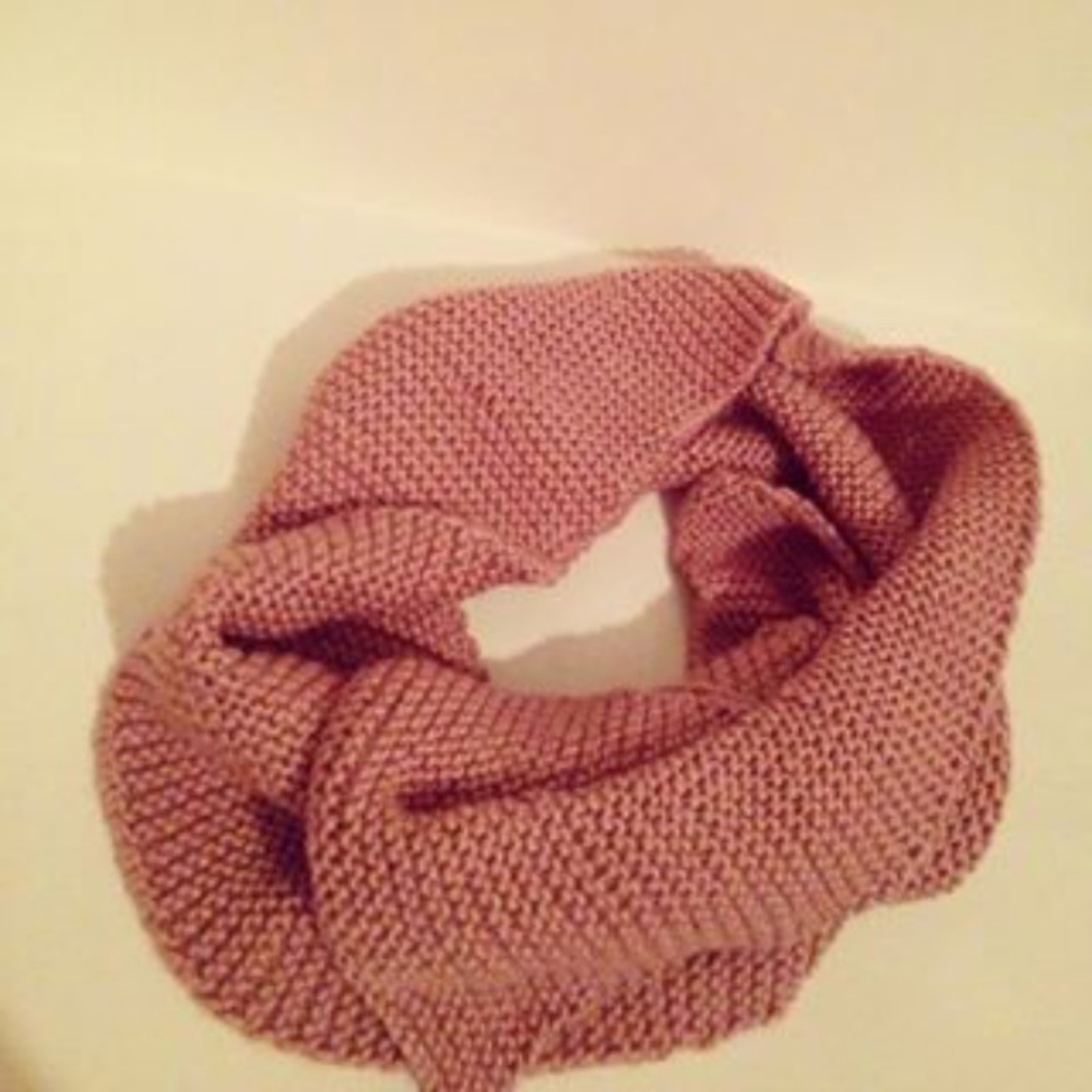 Chunky knit scarves